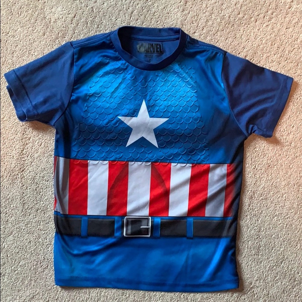 Marvel Boys Captain America Tee!